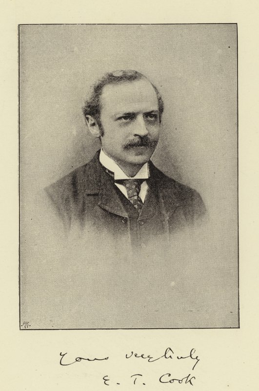 Mr Edward T Cook av English Photographer