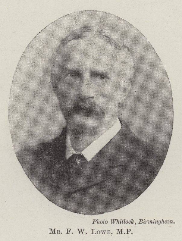 Mr F W Lowe, MP av English Photographer
