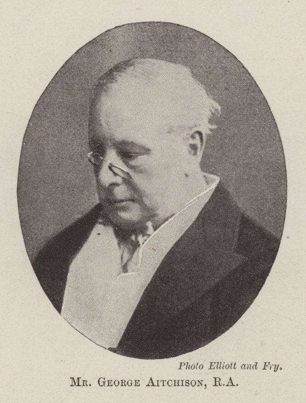 Mr George Aitchison, RA av English Photographer