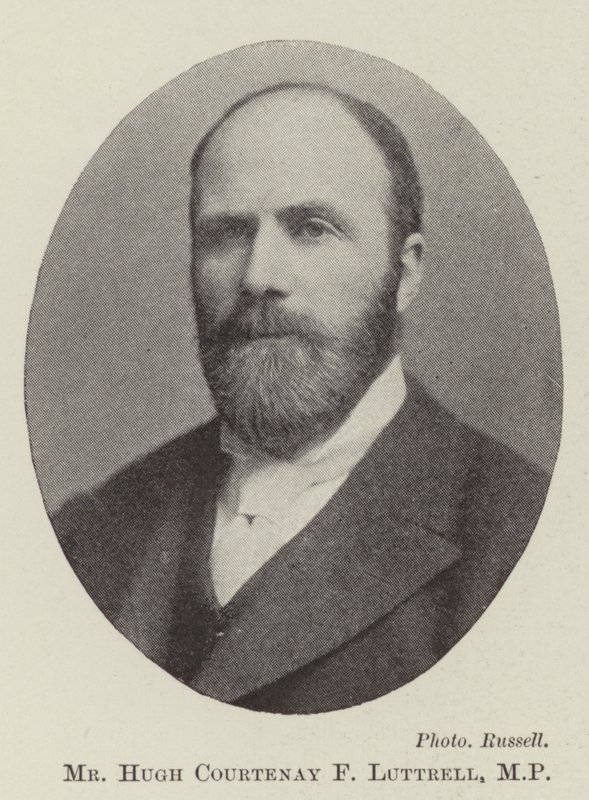 Hugh Courtenay F Luttrell, MP av English Photographer