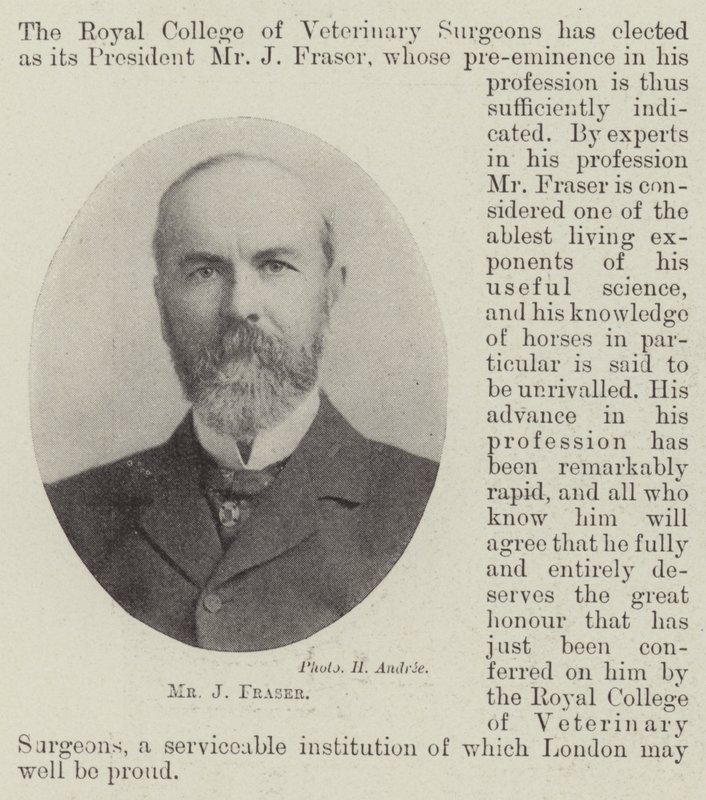 Mr J Fraser av English Photographer