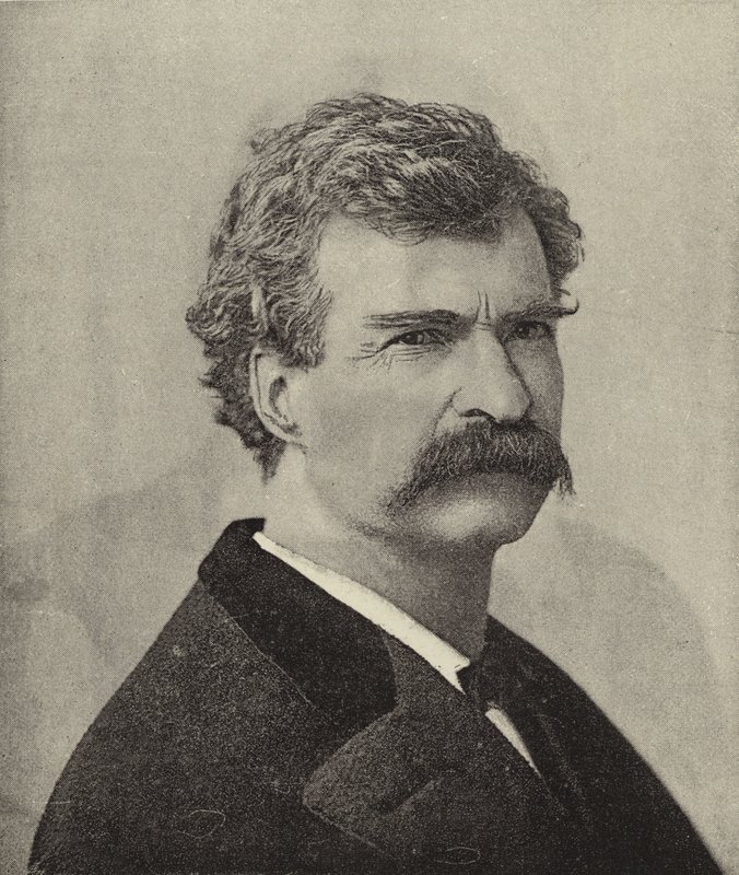 Mr Samuel Clemens (Mark Twain) av English Photographer