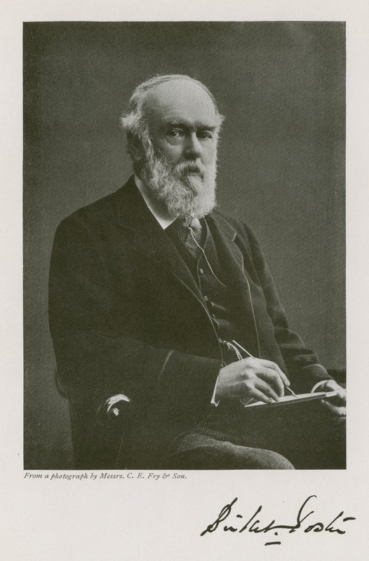 Myles Birket Foster, engelsk konstnär (s/v foto) av English Photographer