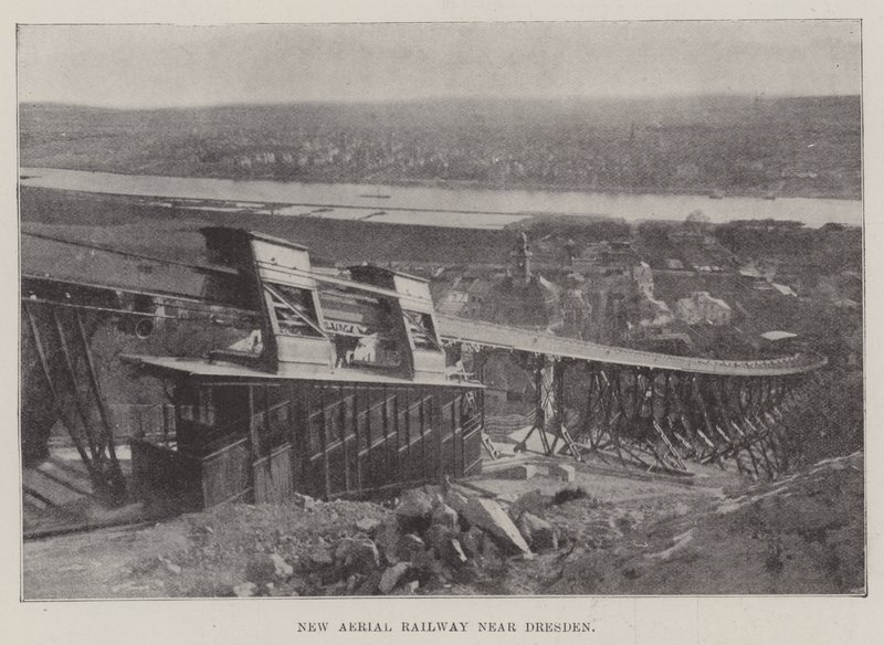Ny Aerial Railway nära Dresden av English Photographer