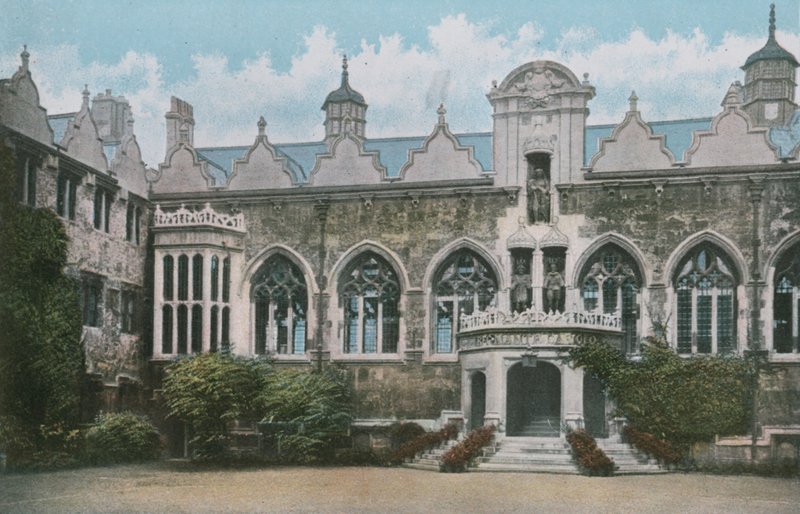 Oriel College av English Photographer