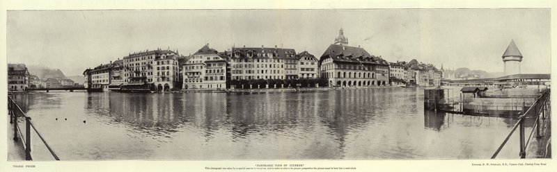 Panoramautsikt över Luzern av English Photographer