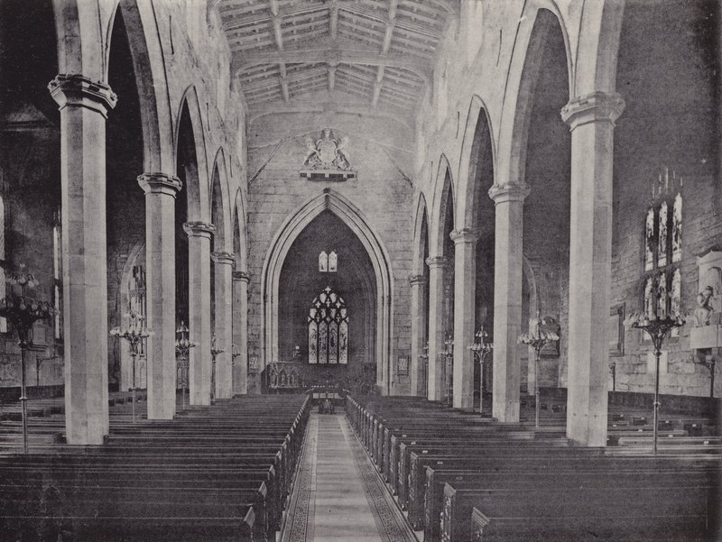 Parish Church, Sheffield (s/v foto) av English Photographer