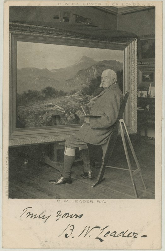 Porträtt av Benjamin Williams ledare av English Photographer