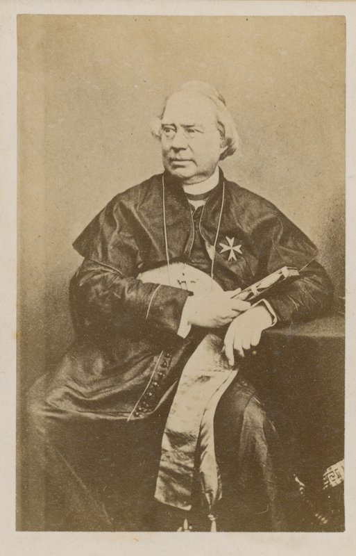 Porträtt av Nicholas Wiseman av English Photographer