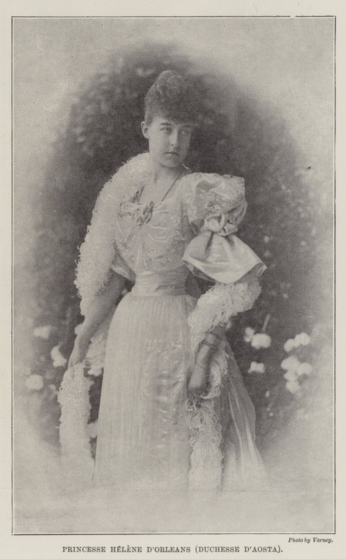 Prinsessan Helene av Orléans (hertiginna av Aosta) av English Photographer