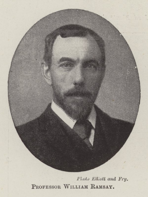 Professor William Ramsay av English Photographer