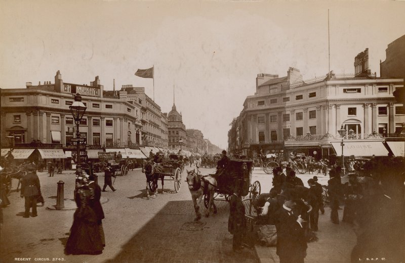 Regent Circus, London av English Photographer