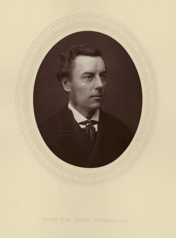 Höger Hon. Joseph Chamberlain av English Photographer