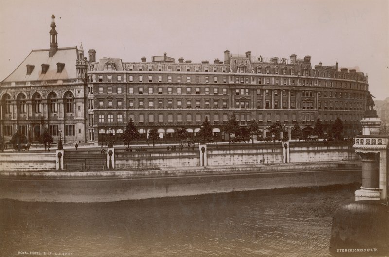 Royal Hotel, London av English Photographer
