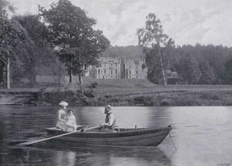 Skottland: Abbotsford (s/v foto) av English Photographer