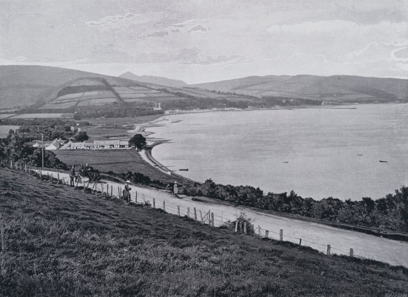 Skottland: Lamlash Bay, Arran (s/v foto) av English Photographer