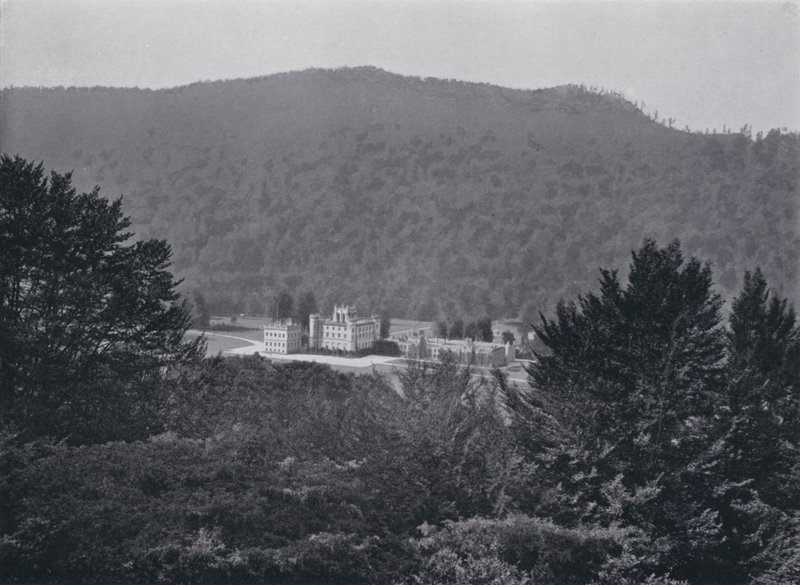 Skottland: Taymouth Castle (s/v foto) av English Photographer