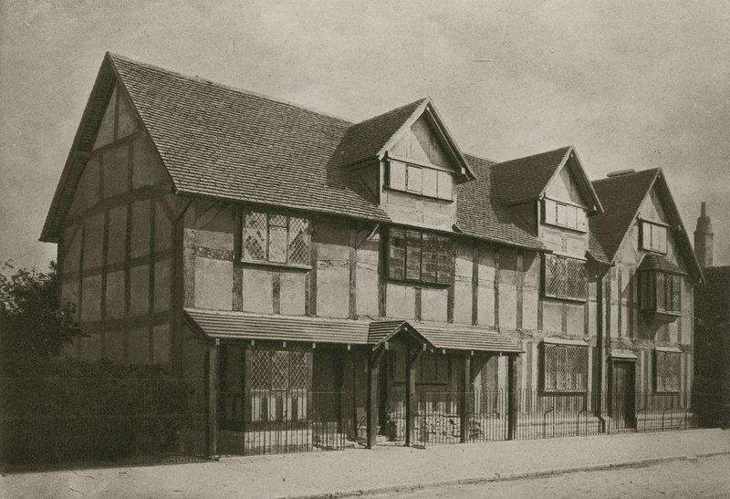 Shakespeares hus, Stratford-on-Avon av English Photographer