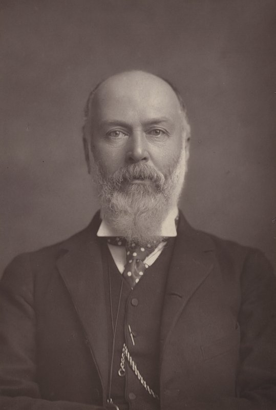 Sir John Gorst av English Photographer