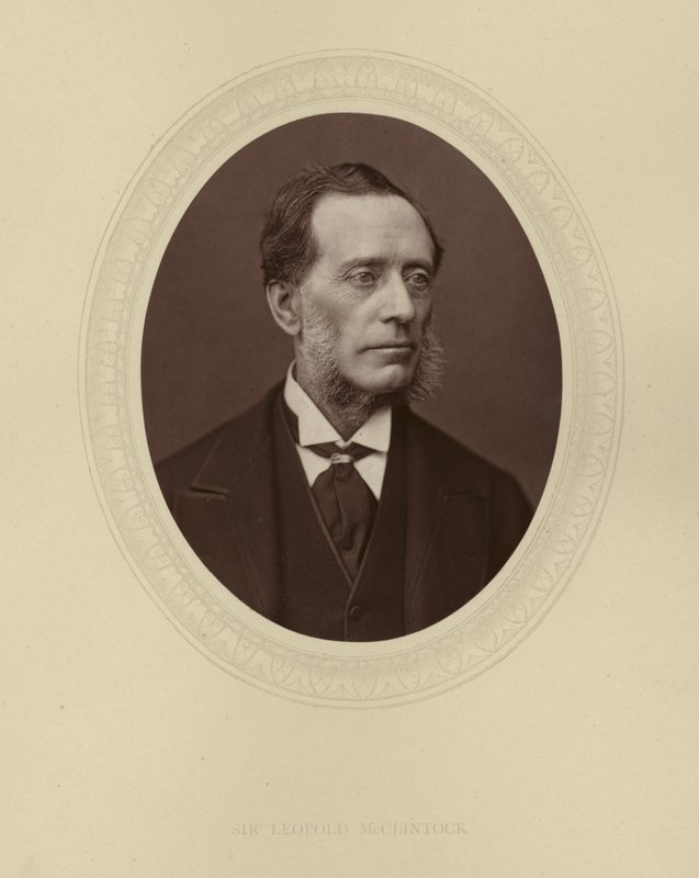 Sir Leopold McClintock av English Photographer