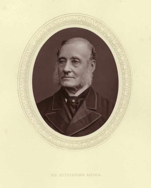 Sir Rutherford Alcock av English Photographer