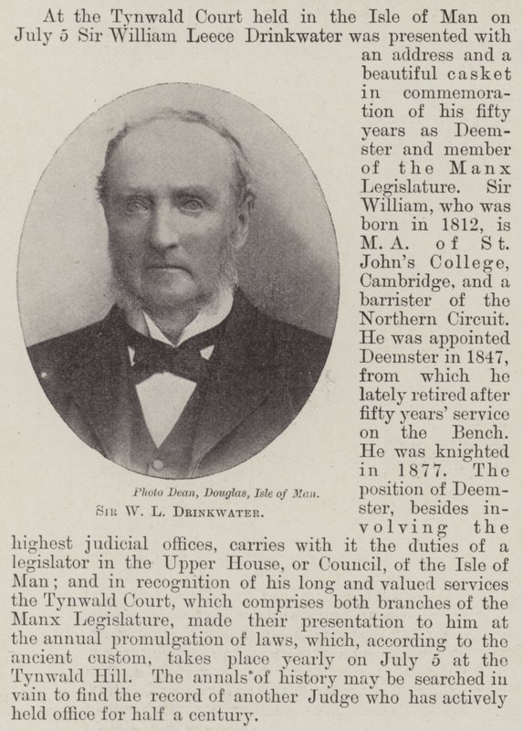 Sir W L Drinkwater av English Photographer