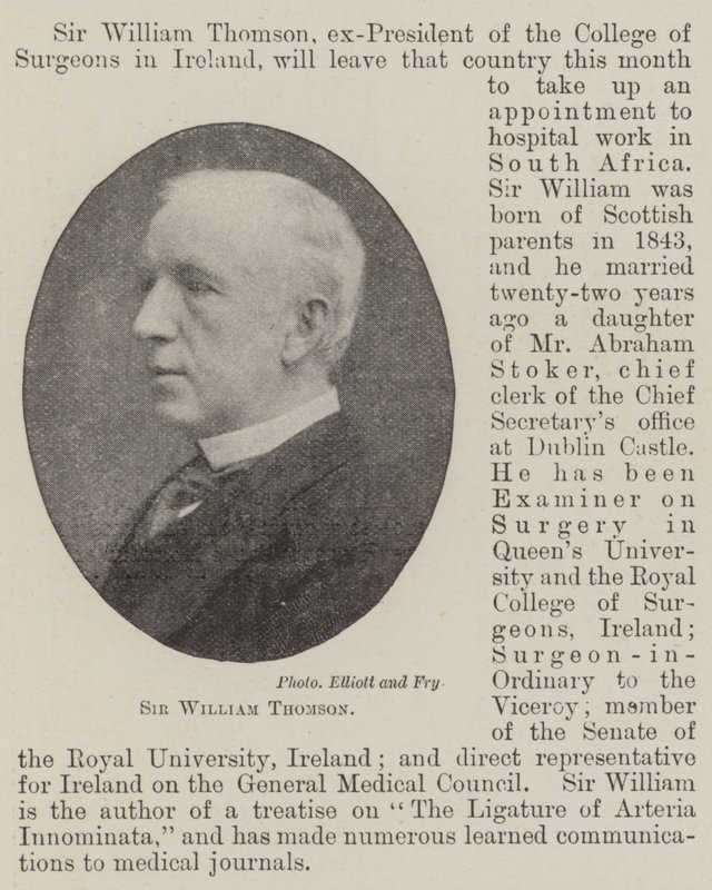 Sir William Thomson av English Photographer