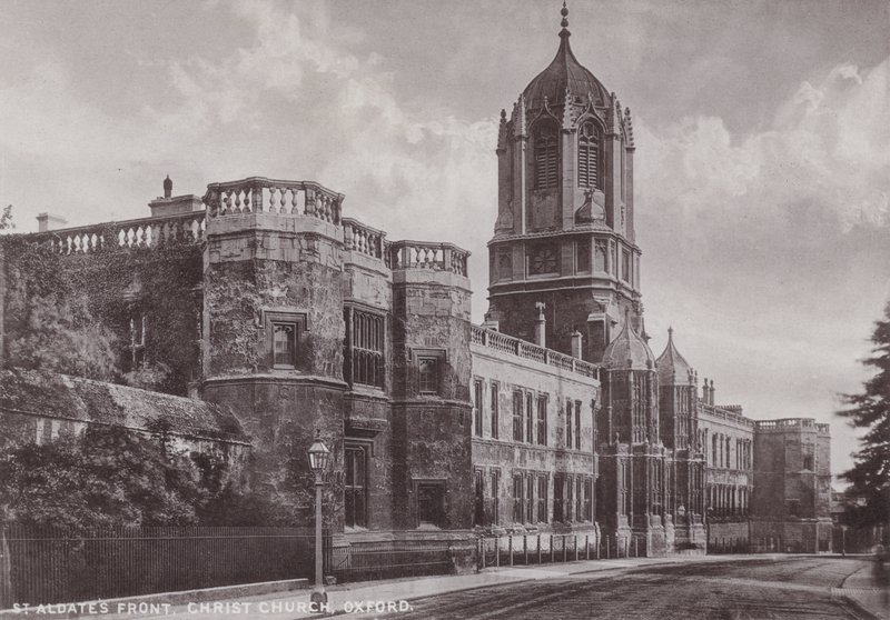 St Aldates Front, Christ Church, Oxford av English Photographer