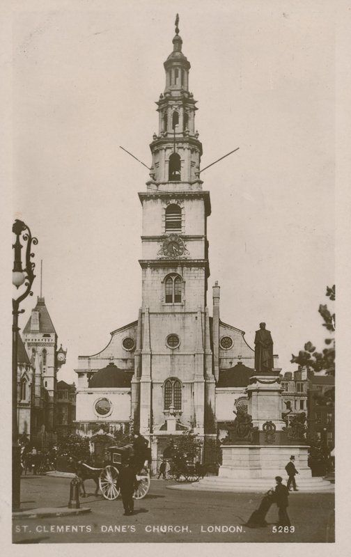 St Clements Danes Church, London av English Photographer