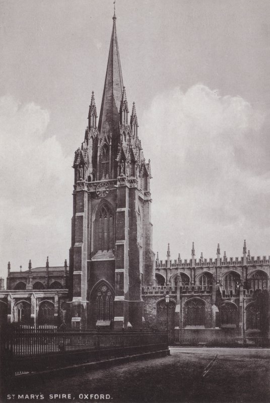 St Marys Spire, Oxford av English Photographer