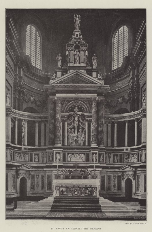 St Pauls Cathedral, Reredos av English Photographer