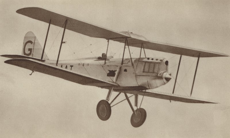Avro "Avian" (svartvitt foto) av English Photographer