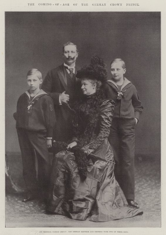 Den tyska kronprinsens åldrande av English Photographer