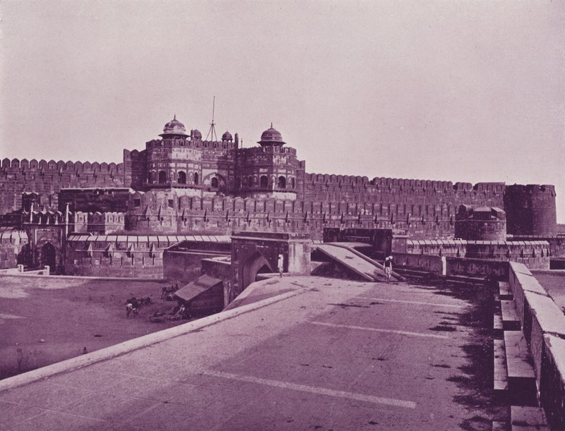 Delhi Gate, Agra Fort av English Photographer