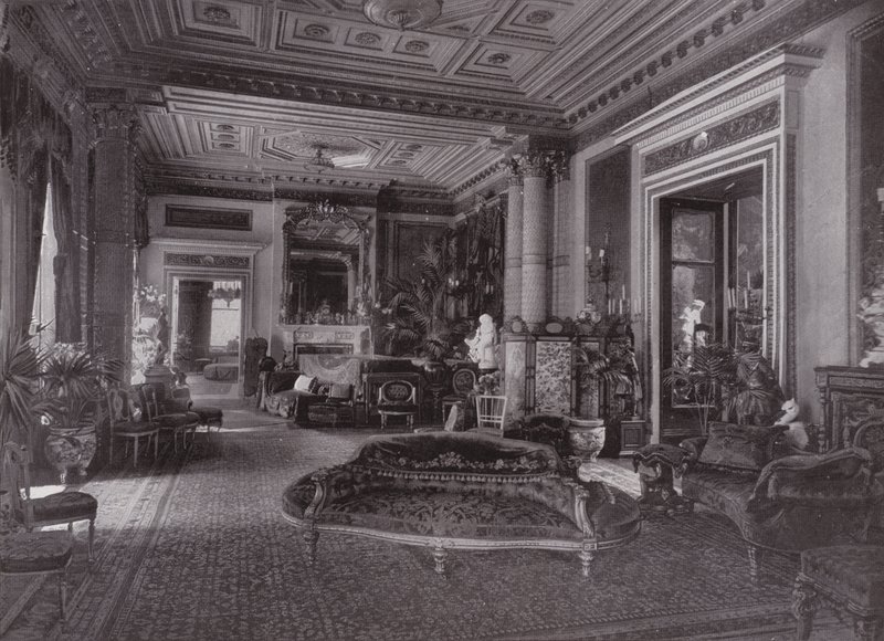The Drawing Room, Marlborough House av English Photographer