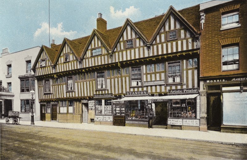 The Five Gables, Stratford-on-Avon av English Photographer
