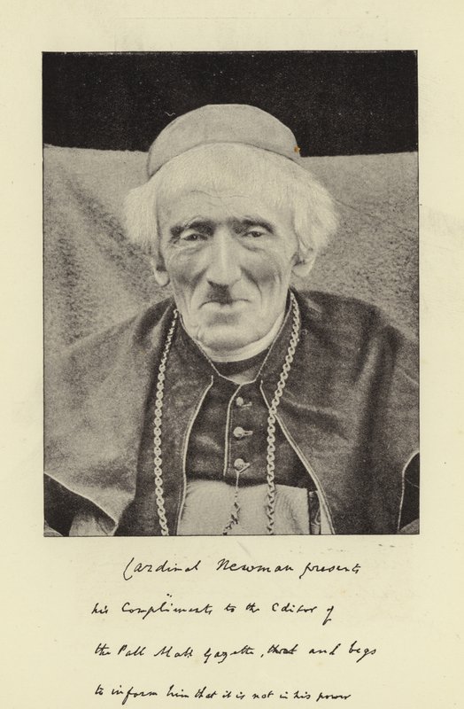 Den framlidne kardinal Newman av English Photographer