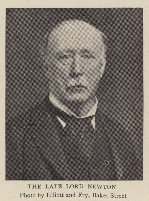 Den sene Lord Newton av English Photographer