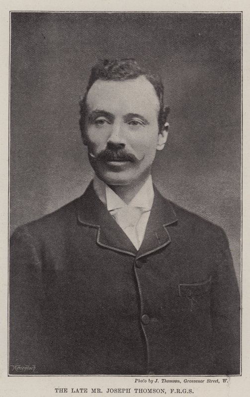 Den framlidne herr Joseph Thomson, FRGS av English Photographer