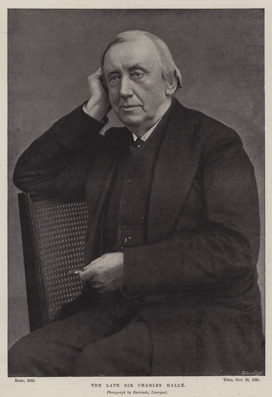 Den framlidne Sir Charles Halle av English Photographer