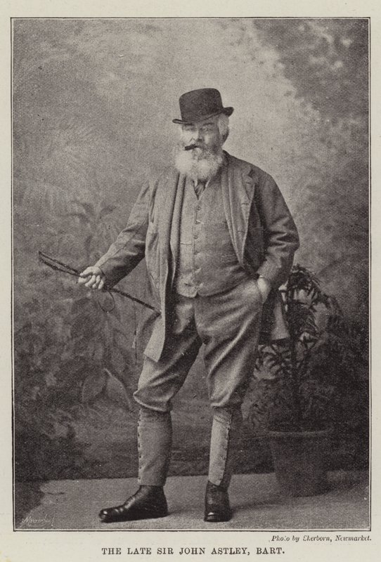 Den framlidne Sir John Astley, Baronet av English Photographer