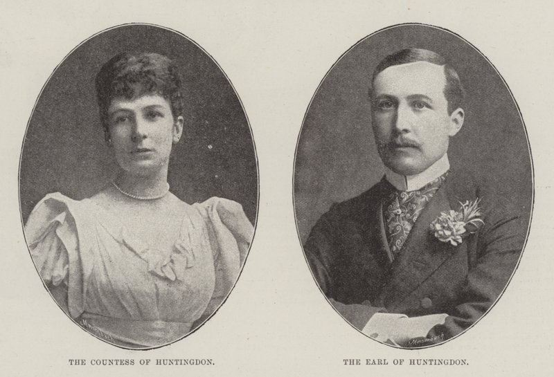 Lord Huntingdons äktenskap av English Photographer