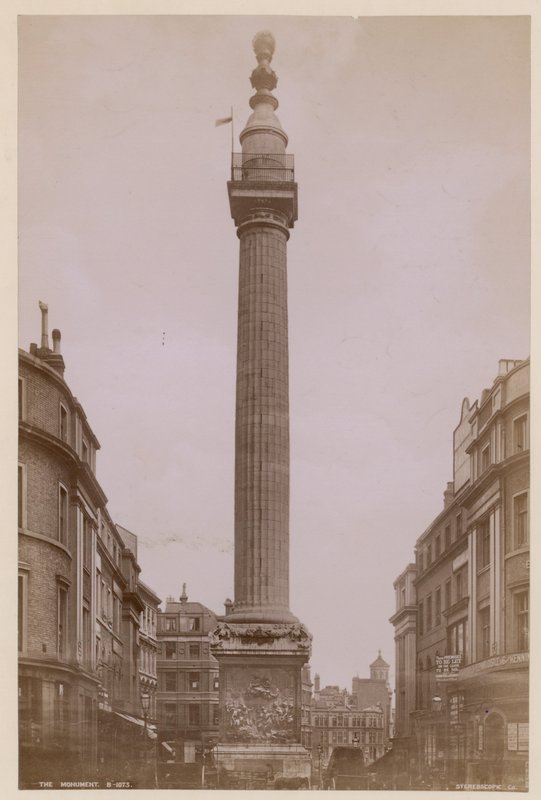 Monumentet, London av English Photographer