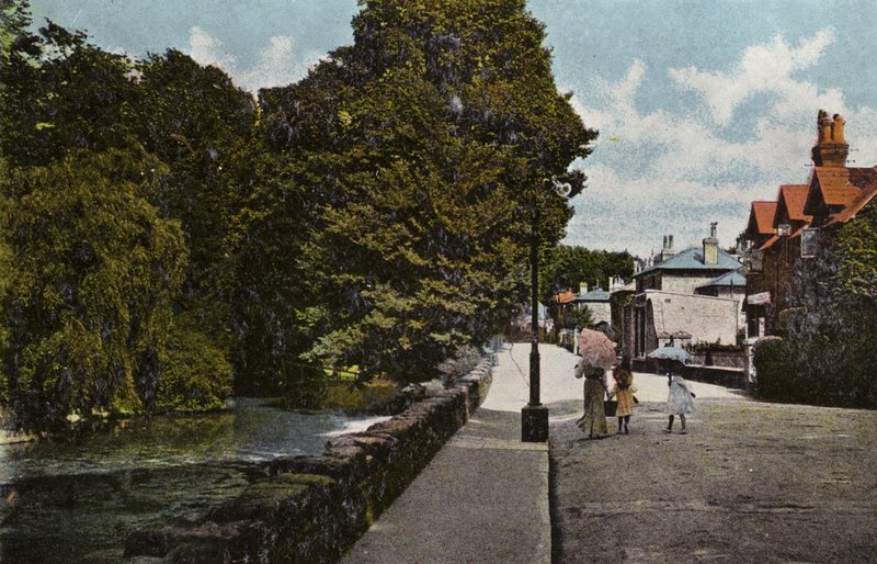 Dammen, Bonchurch av English Photographer