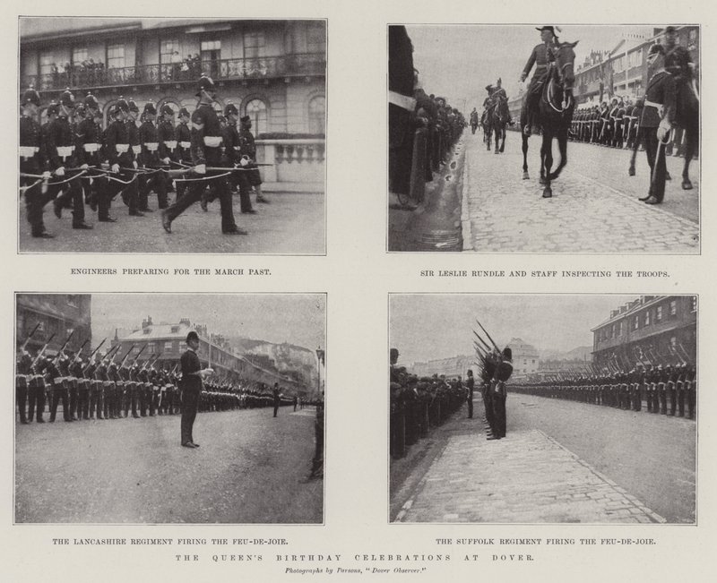 Drottningens födelsedagsfirande i Dover av English Photographer
