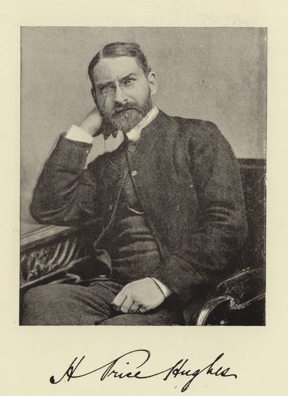Rev Hugh Price Hughes av English Photographer
