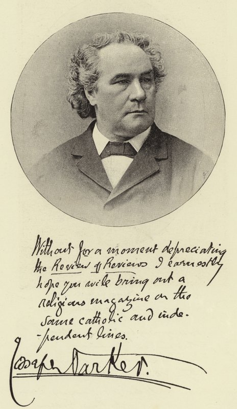 Rev Joseph Parker, DD av English Photographer