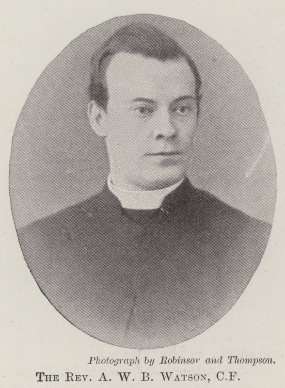 Pastor A W B Watson, CF av English Photographer