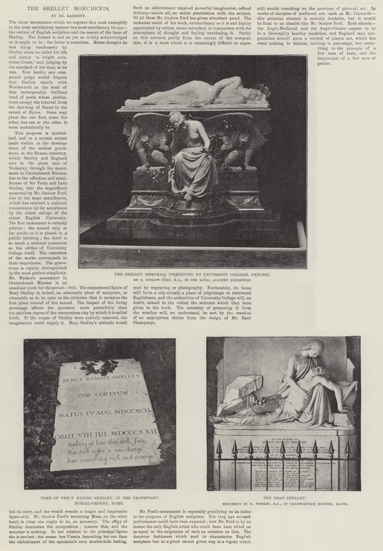Shelley-monumentet av English Photographer