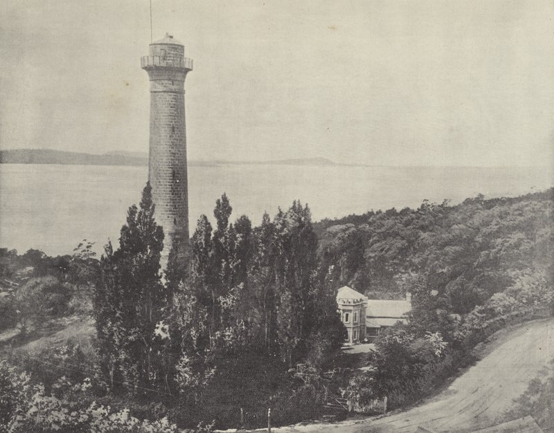 The Shot Tower, Browns River av English Photographer
